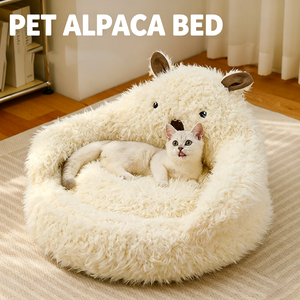 New Alpaca Nest Winter Warm <b>Dog</b> Nest Deep Sleep Cat Nest Pet Supplies Cat <b>Sofa</b> Cross Border Wholesale - Product Image 4