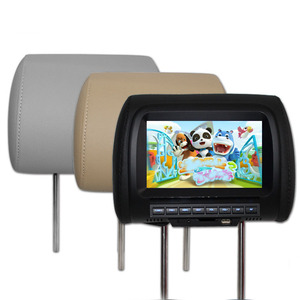 Profissional Encosto de Cabeça Saco DVD Player Car Monitor HD <span class=keywords><strong>Display</strong></span> 7 "DVD MP5 USB Tela <span class=keywords><strong>LCD</strong></span> Carro Travesseiro Encosto de Cabeça Monitor - Product Image 5