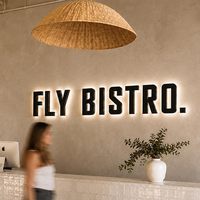 Décoration murale 3D lumineuse pour entreprise, enseigne en lettres 3D pour intérieur et extérieur, logo personnalisé, lettres rétroéclairées, enseigne personnalisée illuminée