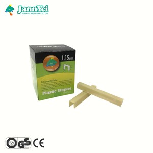 Insulated <b>Polymer</b> Composite Staples 1314PL Non-metal 14mm (9/16") House Wrap Insulated <b>Polymer</b> Staples - Product Image 1