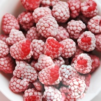 Raspberries beri IQF kualitas tinggi | 95% keseluruhan | Merah & hitam beku massal | Makan siap pakai Organik | -18 penyimpanan | Asli Shandong