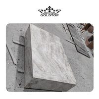 Meubles en quartzite design moderne personnalisé Goldtop OEM/ODM Taj Mahal Table basse en quartzite avec surface polie pour usage domestique