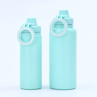 Bouchon de remplacement pour bouteille d'eau à large ouverture, anti-fuite, avec support magnétique pour téléphone, pour bouteilles d'eau isothermes en acier inoxydable