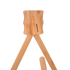 Support d'exposition en bambou et bois Zhengfeng, structure en X, 60x160cm, pour intérieur et extérieur, sur pied, pour événements et promotion - Product Image 3