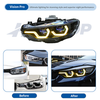 Phare HETOP F32 2012-2022 Triple Couleur Série 4 M3 F80 M4 F82 Personnalisation Spéciale Amélioration Quatre Proches Huit Lointains LED Unique pour BMW