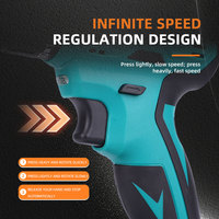Perceuse électrique sans fil de qualité industrielle, 1800W, mandrin 10mm, vitesse variable, multifonction, pour bricolage, vente directe usine, transfrontalière, pour l'étranger