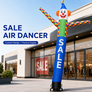 Muñeco Inflable Personalizado de Dibujos Animados, Bailarín Aéreo, para Promoción de Apertura de Tiendas y Ventas al Aire Libre, Figura Inflable de Juguete - Product Image 1