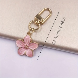 Nouveau Porte-clés Pendentif Fleur <span class=keywords><strong>de</strong></span> Poire en Alliage <span class=keywords><strong>de</strong></span> Zinc Style Coréen Simple et Mignon pour Fille, Vente Chaude Transfrontalière, Petit Cadeau pour Sac, Modèle 000 - Product Image 6