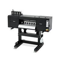 Imprimante numérique DTF tout-en-un 24 pouces pour films PET, machine d'impression textile pour T-shirts 60 cm avec doubles têtes d'impression I3200 automatiques