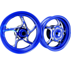 Jantes CNC en aluminium de 12 pouces à montage direct pour Honda Giorno - Jantes de scooter pour l'Asie du Sud-Est - Product Image 1