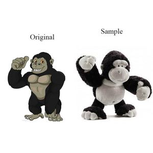 Muñecos de Peluche Súper Suaves de Alta Calidad OEM con Relleno de Algodón PP, Juguetes de Peluche Personalizados de Hip Hop para Cumpleaños - Product Image 5