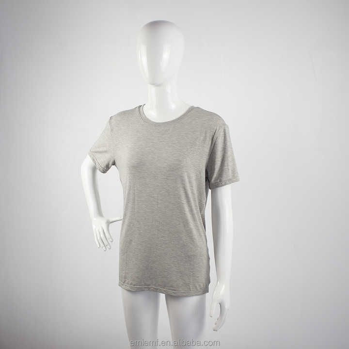 BLOCK EMF Antibacterial T-shirt Radiation Protection Anti RF Shielding ...