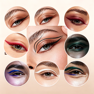 Eyeliner <span class=keywords><strong>Gel</strong></span> Multicolore <span class=keywords><strong>en</strong></span> <span class=keywords><strong>Pot</strong></span>, Crème Waterproof Lisse pour les Yeux, Longue Tenue, Facile à Estomper pour le Maquillage Quotidien, Marque Privée Personnalisée - Product Image 3