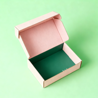 Boîte d'emballage alimentaire recyclable pliable personnalisée en couleur pour artisanat conteneur d'emballage de cadeaux avec séparateur