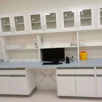Banc de laboratoire de chimie Banc en résine phénolique Table de laboratoire en métal Table centrale Banc d'île