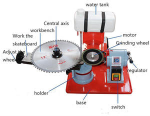 Chất lượng cao băng ghế dự bị Carbide công cụ và hình khuyên Cutter Thông tư Saw Blade Mài Mài máy thông tư Saw Máy mài - Product Image 6