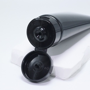 10-100ml Black Cosmetic Soft Tube Face Wash Cream Lotion <b>Squeeze</b> Tube <b>Bottle</b> - Product Image 4