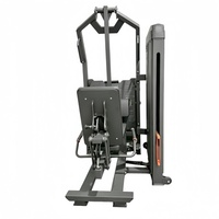 Machine de musculation professionnelle à charge libre pour salle de sport, presse à jambes et squat pendulaire, prix usine de gros