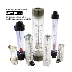 1-10l/min Rota lưu lượng kế không khí thủy tinh <span class=keywords><strong>rotameter</strong></span> với van điều chỉnh - Product Image 2