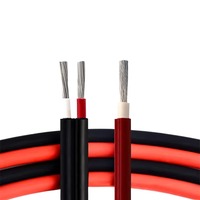 TÜV H1Z2Z2-K DC Solar PV Kabel 4MM2 6MM2 10MM2 16MM2 Rot Schwarz XLPO Isolierung PV1-F Photovoltaik Solarkabel