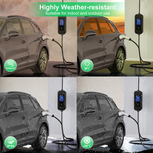 <span class=keywords><strong>Chargeur</strong></span> de <span class=keywords><strong>voiture</strong></span> électrique portable de type 2 GBT 7KW 22KW avec câble de 5 mètres, réglable, pour usage domestique, charge rapide - Product Image 3