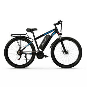 My Store C29 Bicicleta de montaña eléctrica de doble batería para adultos 250W 60km Carga Off-Road City EU Warehouse Azul - Product Image 5