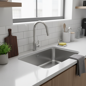 [BAEKJO] EUROPEAN BS584 Sturdy <b>Kitchen</b> <b>Sink</b> with Reinforced Structure for Stable Installation - Product Image 3