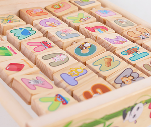 Educazione prescolare 26 <span class=keywords><strong>alfabeto</strong></span> apprendimento cornice giocattolo in legno - Product Image 5