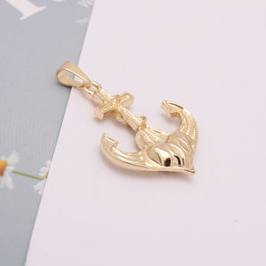 <span class=keywords><strong>2021</strong></span> mode grand pendentif ancre est Offre Spéciale et le meilleur cadeau de noël - Product Image 4