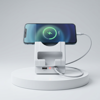 Support de charge pour téléphone portable industriel, prise murale avec 1 sortie, indice de protection IP22, matériau PC ignifuge, courant 2,1A
