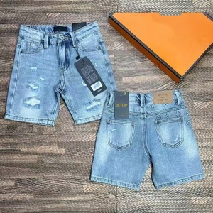 Nouveauté été, shorts en <span class=keywords><strong>jean</strong></span> de haute qualité pour garçons, shorts décontractés en <span class=keywords><strong>jean</strong></span> pour enfants - Product Image 2