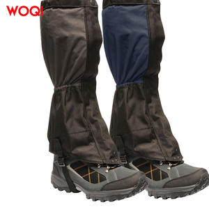 Guêtres de randonnée Woqi, protection imperméable pour les jambes, pour la montagne, unisexe, vert olive, tissu Oxford - Product Image 3