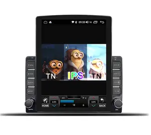 Preço do fabricante sem fio para carros com tela Android multimídia Carplay estilo Tesla de 9,7 polegadas, rádio estéreo para carros, DVD player