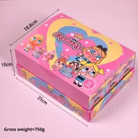 CryBaby Frozen caja ciega figurita llavero PVC juguete mochila colgante accesorio Mini moda 1/12 escala