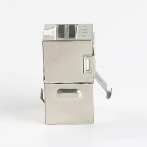 Vinh Quang <span class=keywords><strong>Keystone</strong></span> nữ Coupler mặt tấm Modular <span class=keywords><strong>FTP</strong></span>/SFTP <span class=keywords><strong>CAT6</strong></span>/cat6A/cat 7 RJ45 shielded jack cắm cho mạng viễn thông bộ phận - Product Image 3