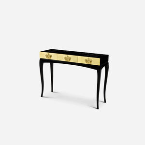 Chine Foshan Fabricant de meubles Marque italienne Moderne Minimaliste Luxe Trinity Gold Console Prix abordable - Product Image 6