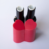 2024 oem luxe promotionnel mignon coeur forme rouge logo personnalisé bas prix le plus vendu vide baume à lèvres bâton tubes conteneurs d'emballage