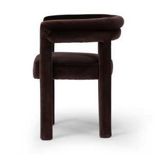 <span class=keywords><strong>Sedie</strong></span> da Pranzo con Braccioli in <span class=keywords><strong>Legno</strong></span> Massello di Alta Qualità, Schienale Aperto, Imbottite - Product Image 3