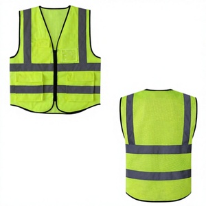 เสื้อกั๊กนิรภัย YS ANSI Class 1 พร้อมแถบสะท้อนแสง ได้รับการรับรองมาตรฐาน EN 20471 ผลิตจากวัสดุโพลีเอสเตอร์  รองรับการสกรีนโลโก้ตามสั่ง  บริการ OEM/ODM - Product Image 1