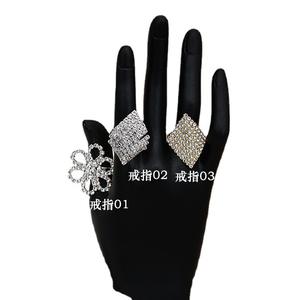 Libang Levert Eenvoudige Zirkoon <span class=keywords><strong>Ring</strong></span> Full Flower Wind Design Voor Dames Populair In Europa & Us Legering Dagelijks Gebruik - Product Image 5