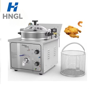 Friteuse industrielle à poulet en lots / Friteuse électrique de comptoir à grande capacité pour usage domestique, restaurant, hôtel, avec nouveau moteur intégré - Product Image 1
