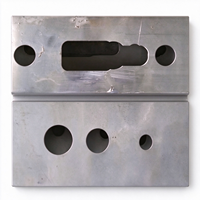 Routeur de copie portable, petite fraiseuse en aluminium pour trous de serrures de fenêtres et portes en PVC