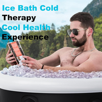 Chufang Vente chaude Portable Glace Baignoire PVC Pliante Glace Baignoire En Gros Baignoire Prix Spa Baignoires