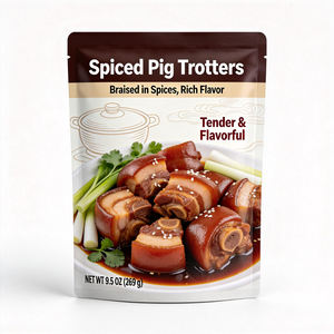 Bolsa <span class=keywords><strong>de</strong></span> Embalaje <span class=keywords><strong>de</strong></span> Alimentos Personalizada, Impresa, <span class=keywords><strong>de</strong></span> Aluminio y Plástico, para Alimentos Enlatados y Patas <span class=keywords><strong>de</strong></span> Cerdo Sazonadas - Product Image 4