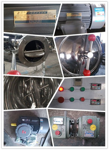 Agitador de Polvo Industrial Tipo <span class=keywords><strong>V</strong></span> de Acero Inoxidable 220V, Grado Alimenticio y Químico, Alta Productividad, Incluye Bomba, Motor y Caja de Engranajes - Product Image 6