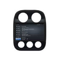 10 pouces 2G + 32GB 4 Core écran tactile lecteur DVD de Navigation de voiture pour Jeep Compass 2010-2016 Carplay Android 2 din Radio