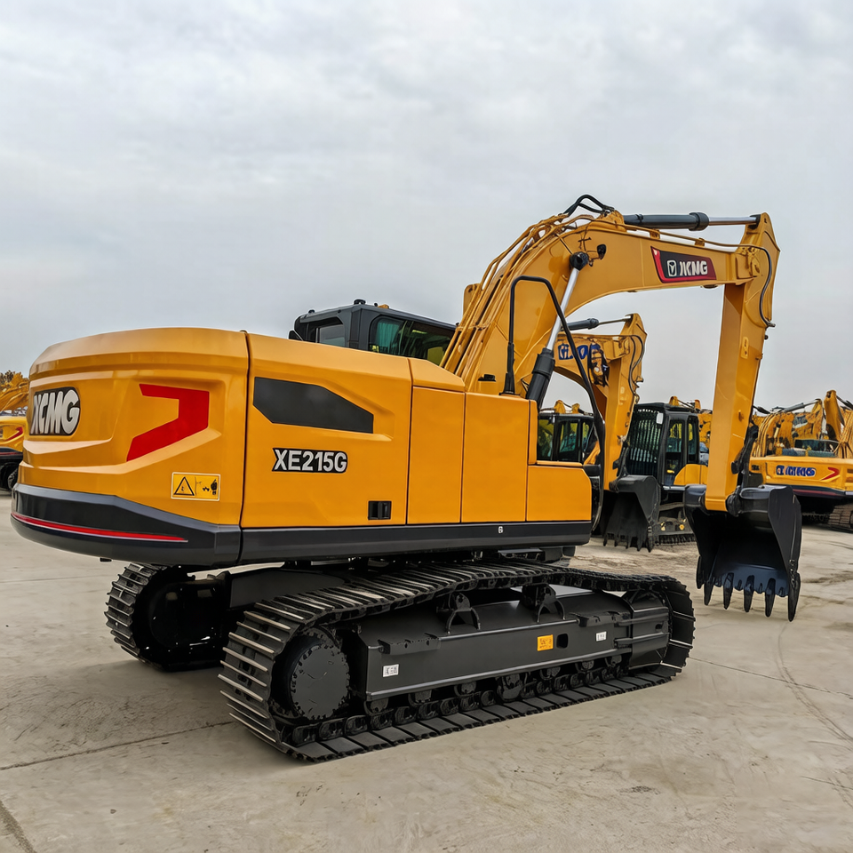 Brand New Xcmgg XE215G 21.5 Ton Crawler Hydraulic Excavator 21t Tracked ...