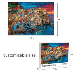Échantillon gratuit Usine Conception Personnalisée Papier Jouet <span class=keywords><strong>Jeux</strong></span> <span class=keywords><strong>de</strong></span> Puzzle <span class=keywords><strong>pour</strong></span> Adultes 300 500 1000 Pièces Puzzle <span class=keywords><strong>pour</strong></span> Enfants - Product Image 3