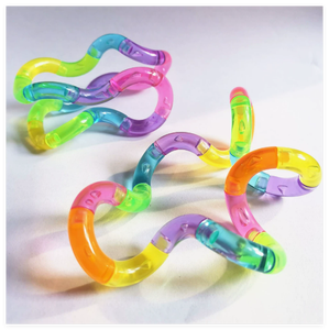 Gioco <span class=keywords><strong>Twister</strong></span> per Bambini in ABS per Allenamento della Concentrazione, Rilassamento delle Dita, Smettere di Fumare - Giocattolo Girevole in Cristallo Arcobaleno - Product Image 6