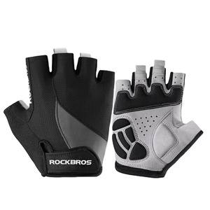 ROCKBROS-<span class=keywords><strong>guantes</strong></span> antideslizantes para <span class=keywords><strong>ciclismo</strong></span>, para hombre y <span class=keywords><strong>mujer</strong></span>, transpirables, de medio dedo, para <span class=keywords><strong>ciclismo</strong></span> de montaña - Product Image 1